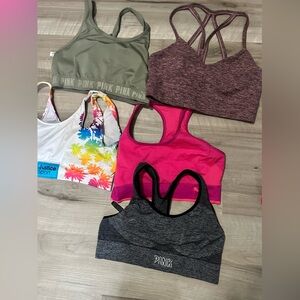 Bundle , pink ,Puma Pink and Multicolor Sports Bras